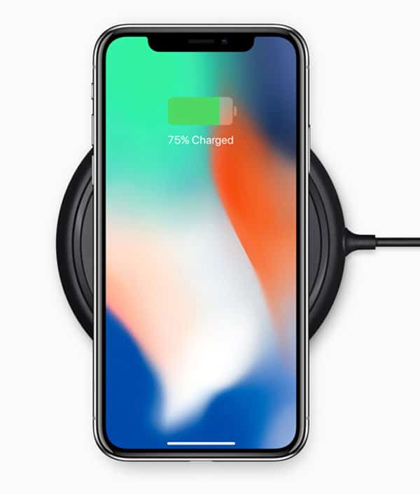 apple iphone x wireless charging