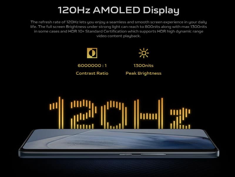 iqoo 7 original display refresh rate and specifications